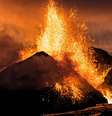 Vulcão em erupção  Foto: Getty Images / BBC News Brasil