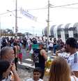 Torcedores se fazem presentes horas antes da abertura dos portões   Foto: Michael Martins/Esporte News Mundo / Esporte News Mundo