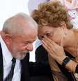 O presidente Luiz Inácio Lula da Silva e a ex-presidente Dilma Rousseff  Foto: REUTERS/Adriano Machado