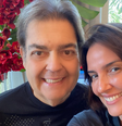 Faustão e a esposa, Luciana Cardoso  Foto: Reprodução/ Instagram @lucard