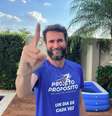 Hugo Farias correu uma maratona por dia durante um ano  Foto: Reprodução/Instagram