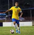 Kaiky, do Almería, ganhou a oportunidade na equipe –  Foto: Divulgação/CBF / Jogada10