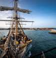Amerigo Vespucci durante sua expedição pelo mundo  Foto: Ansa / Ansa - Brasil