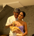 MC Cabelinho e Bella Campos se conheceram durante as gravações de Vai na Fé, novela da Globo  Foto: Reprodução/ Instagram