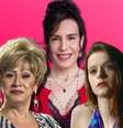 As atrizes trans Nany People e Maria Clara Spinelli, e a atriz cis Maria Luiza Mendonça como a intersexual Buba em 'Renascer'  Foto: Fotomontagem: Blog Sala de TV