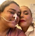 Ivete visitou Preta Gil no Hospital Sírio Libanês, em São Paulo  Foto: Reprodução/ Instagram @pretagil
