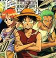 A formação inicial do Bando do Chapéu de Palha em One Piece (Imagem: Reprodução/Shueisha)  Foto: Canaltech