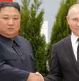 Kim Jong-un e Putin devem discutir possibilidade de a Coreia do Norte fornecer armas à Rússia para apoiar guerra na Ucrânia  Foto: AFP / BBC News Brasil