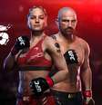 Shevchenko e Volkanovski ilustram a capa da edição padrão de UFC 5  Foto: EA Sports / Divulgação