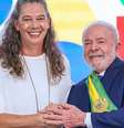 Ana Moser e o presidente Lula  Foto: Ricardo Stuckert/PR
