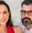 Leticia e Juliano Cazarré. Reprodução/Instagram  Foto: Márcia Piovesan
