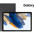 Galaxy Tab A9 e A9 Plus deve manter visual simples da atual geração com tela de bordas simétricas e câmera traseira única (Imagem: Reprodução/Samsung)  Foto: Canaltech