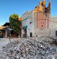 Antiga mesquita na histórica cidade de Marrakech foi bastante danificada por terremoto  Foto: Reuters / BBC News Brasil