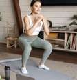 É possível treinar e definir o corpo em casa -  Foto: Shutterstock / Alto Astral