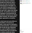 Kleber Gladiador se defendeu das acusações em suas redes sociais  Foto: Reprodução / Jogada10