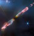 Nasa divulga imagem inédita captada pelo telescópio James Webb que demonstra como poderia ser o Sol quando bebê.  Foto: Divulgação/ESA/Webb, NASA, CSA, T. Ray (Dublin) / Estadão