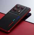Infinix Note 30 VIP Racing Edition traz tampa traseira que imita o couro e iluminação em LED (Imagem: Infinix)  Foto: Canaltech