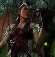 A vampira Nitara é interpretada pela atriz Megan Fox e está no elenco de Mortal Kombat 1.  Foto: Reprodução/NetherRealm Studios