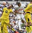 Richarlison cabeceia e faz o gol de empate do Tottenham   Foto: Justin Tallis/AFP via Getty Images / Jogada10