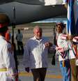 Lula desembarca em Cuba   Foto: Alexandre Meneghini