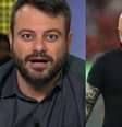 Eric Faria chamou Sampaoli de "imbecil", segundo áudio vazado  Foto: Reprodução/TV Globo e Gilvan de Souza/Flamengo