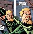 A flecha da luva de boxe do Arqueiro Verde é um dos seus truques mais ridículos e divertidos (Imagem: Reprodução/DC Comics)  Foto: Canaltech