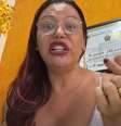 Luisa Marilac no vídeo de desabafo: "Não trabalho de graça... Eu gosto de dinheiro e quero dinheiro"  Foto: Reprodução
