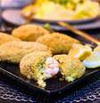 CROQUETE DE CAMARÃO (com massa de risoto)  Foto: Bake and Cake Gourmet
