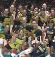 Em jogo disputado, Brasil supera Japão e garante vaga nos Jogos Olímpicos de Paris 2024  Foto: Reprodução/Twitter/Volleyball World