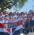 Torcida do São Paulo no Morumbi para acompanhar a grande final   Foto: Alexsander Vieira