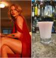 Luísa Sonza ganha batida em sua homenagem no Bar da Cachaça, no Rio de Janeiro  Foto: Reprodução e Divulgação