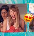 Taylor Swift e Travis Kelce estão namorando? Saiba por que a cantora foi ao jogo da NFL - Fotos: Reprodução/Twitter/@thepophive/@NFL_DovKleiman  Foto: todateen