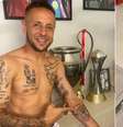 Rafinha exibe tatuagem do troféu da Copa do Brasil –  Foto: Reprodução/Twitter São Paulo FC / Jogada10