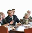 Bolsonaro em reunião com comandantes das Forças Armadas, em fevereiro de 2019. Na foto aparecem Heleno (à direita) e Mauro Cid, atrás de Heleno  Foto: Marcos Corrêa/PR