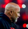 Jorge Sampaoli, o agora ex-técnico do Flamengo.  Foto: Marcelo Cortes/Flamengo / Marcelo Cortes/Flamengo