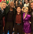 Gravação do “Altas Horas” com Sandy e Lucas Lima   Foto: @thbarbosa/Instagram/Reprodução / Elas no Tapete Vermelho