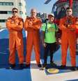 Transplante contou com ajuda de duas aeronaves e dez agentes do Grupamento Aéreo do CBMERJ  Foto: Divulgação/CBMERJ