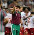 Diniz orienta Marcelo após gol do Internacional  Foto: Gazeta Press