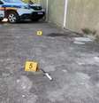 Faca encontrada na cena do crime pela polícia militar  Foto: PMMG