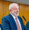 Presidente da República, Luiz Inácio Lula da Silva, durante a cerimônia de assinatura dos contratos de concessão decorrentes do 1º Leilão de Transmissão de 2023, no Palácio do Planalto. Brasília - DF  Foto: Ricardo Stuckert / PR