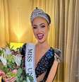 A norte-americana R’Bonney Gabriel, atual Miss Universo, tinha 28 anos quando venceu o concurso, tornando-se a mulher mais velha a ganhar a cobiçada coroa  Foto: Reprodução/Instagram