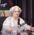 Mamma Bruschetta no podcast “Bate Papo com Viguini”  Foto: Reprodução/YouTube