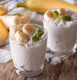 Pudim de chia com banana  Foto: AS Foodstudio | Shutterstock / Portal EdiCase