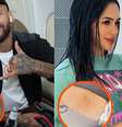 Neymar e Bruna voltaram a usar aliança –  Foto: Divulgação/Al Hilal/Reprodução Instagram / Jogada10