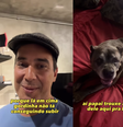 André Marques mostra adaptações que fez na sua casa para receber cachorra idosa  Foto: @euandremarques