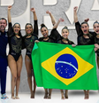 Brasil conquista a prata inédita no Mundial de Ginástica Artística  Foto: Reprodução/Redes Sociais