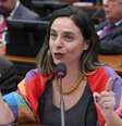 "A luta das mulheres está só começando. Nós temos muito a alcançar", disse Fernanda  Foto: Bruno Spada/Câmara dos Deputados