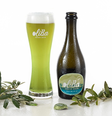Oliba Green Beer é cerveja feita a partir de azeitonas  Foto: Divulgação