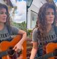 Paula Fernandes publicou vídeo cantando 'Meus Encantos'  Foto: Reprodução/Instagram