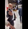 Vídeo apresentado pela defesa de empresário que teria agredido Alexandre de Moraes, em Roma  Foto: Reprodução